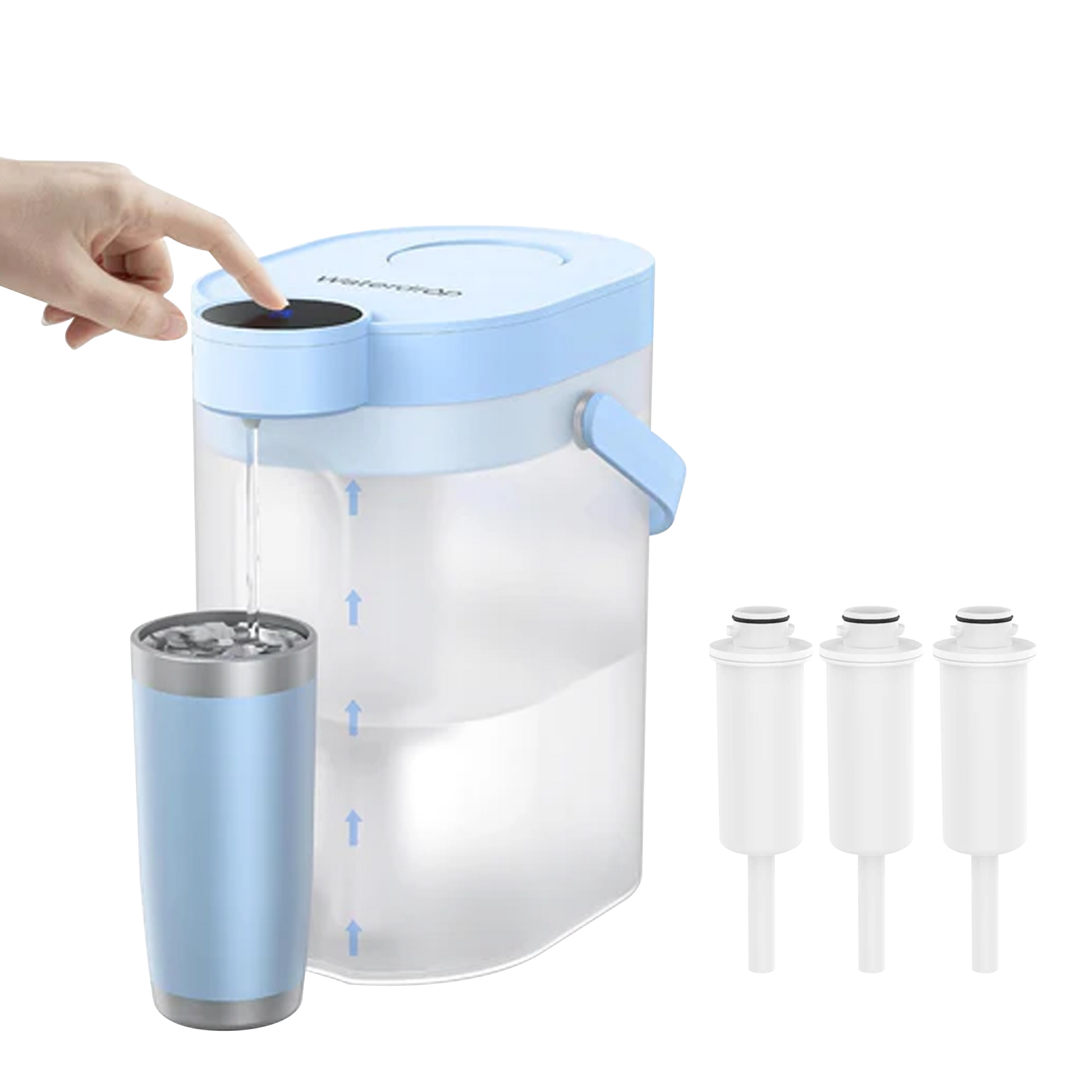 Waterdrop Eelektrisch Wasserspender ED06W, Weich Wasserfilter WD-EWFS 1 year Combo