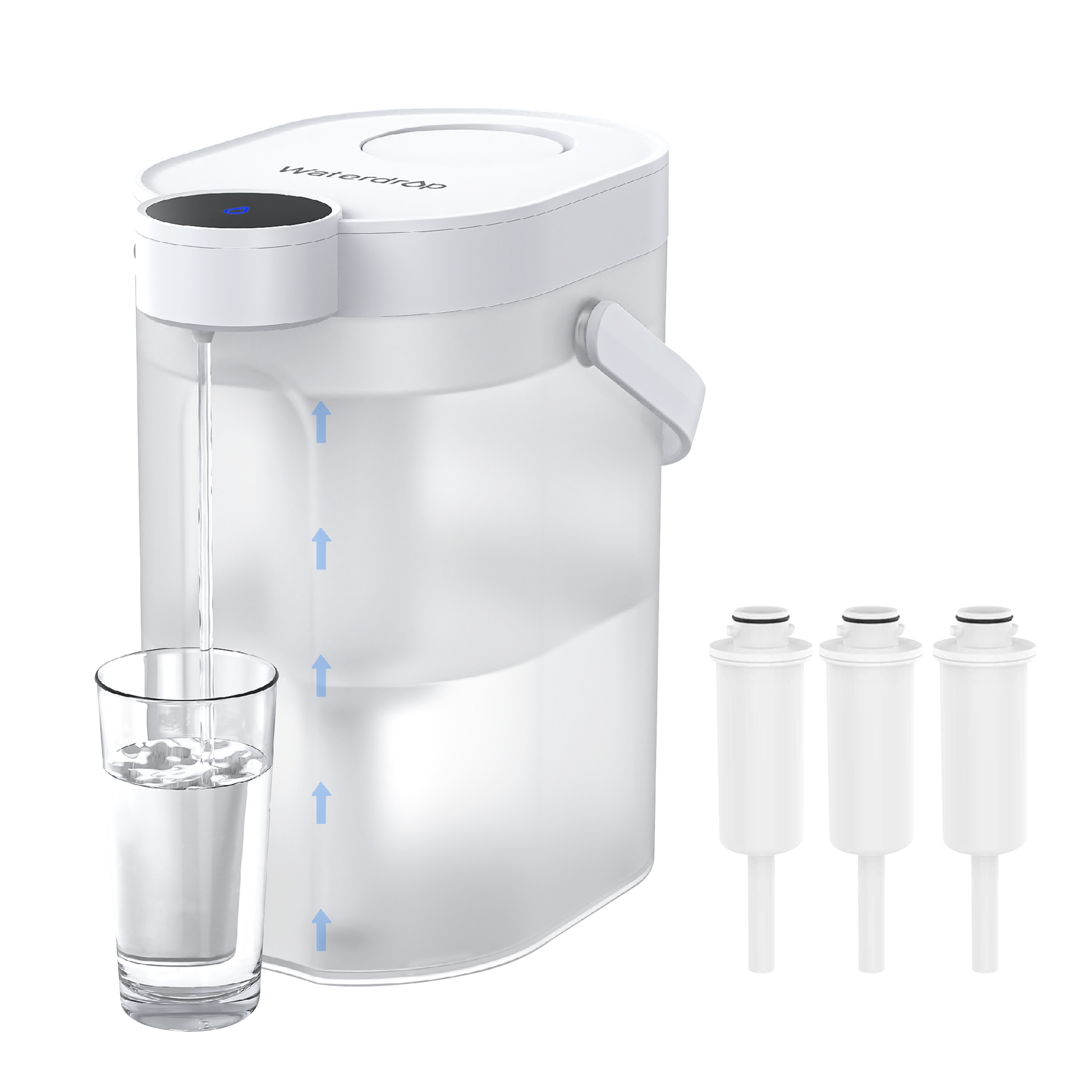 Waterdrop Eelektrisch Wasserspender ED06W, Weich Wasserfilter WD-EWFS 1 year Combo