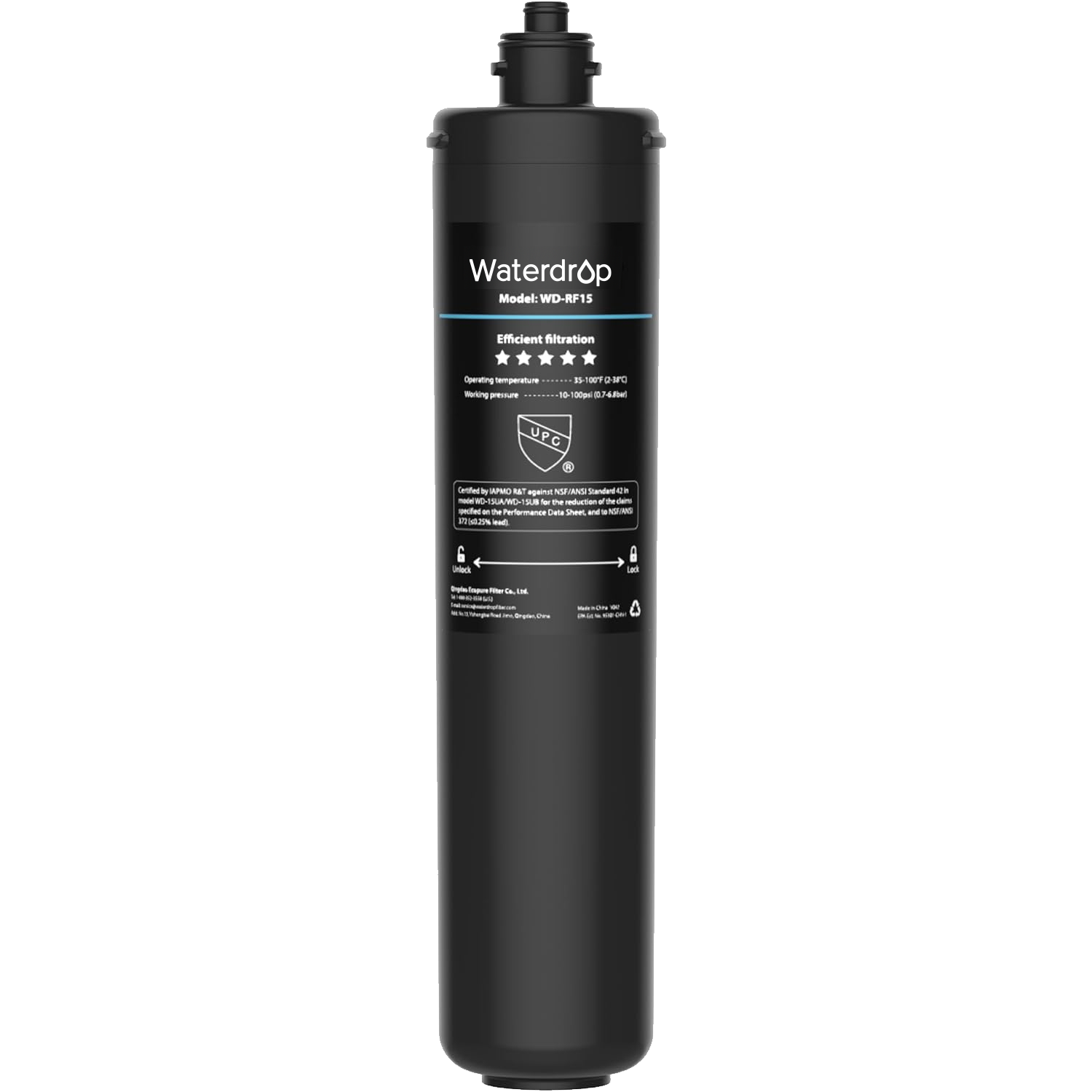 Ersatz-Untertisch-Wasserfilter | WD-RF10 WD-RF15 WD-RF17