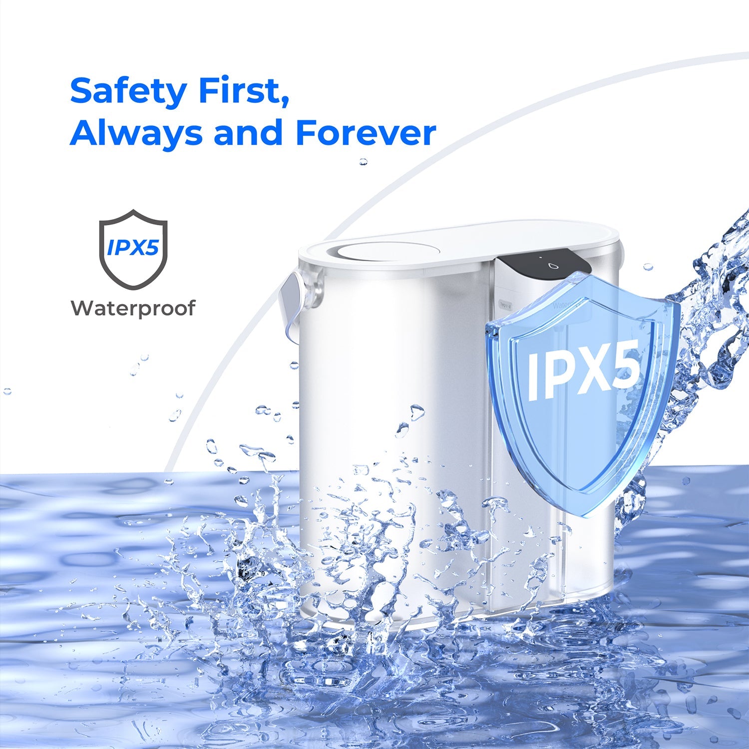 Waterdrop Electric Water Filter, ED02 Countertop Water Filtration System