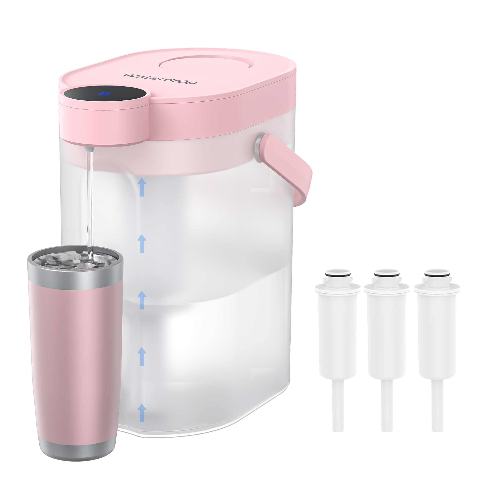 Waterdrop Eelektrisch Wasserspender ED06W, Weich Wasserfilter WD-EWFS 1 year Combo