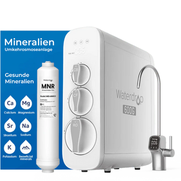 Waterdrop G3P600-MZ Mineralien Umkehrosmose-Wasserfilter – 600 GPD Trinkwasser