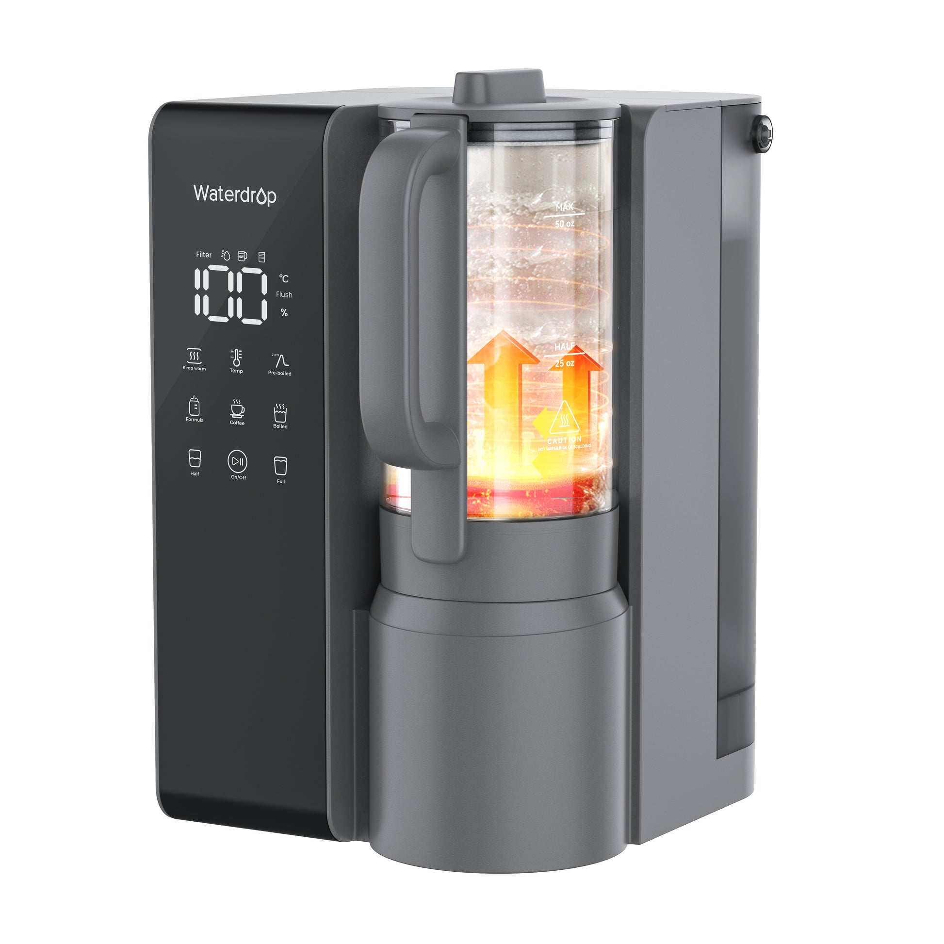 Waterdrop M1 Tischgerät mit Umkehrosmose und Sofort-Heißwasser