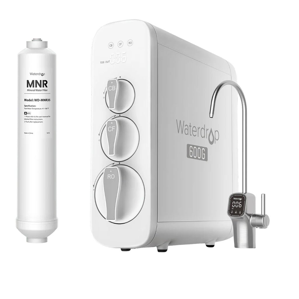 Waterdrop G3P600-MZ Mineralien Umkehrosmose-Wasserfilter – 600 GPD Trinkwasser