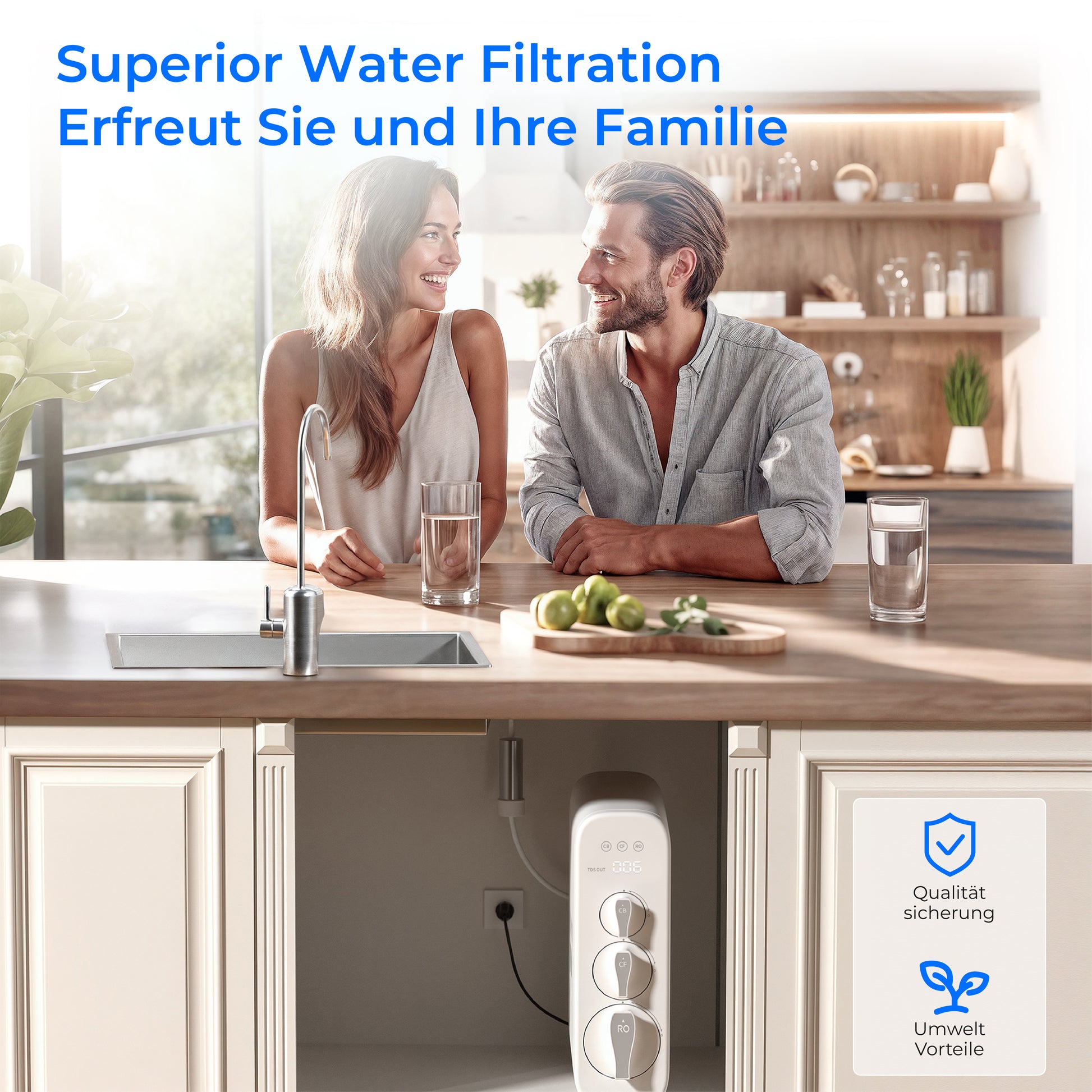 Waterdrop G3P800 Gallons Per Day Tankless Reverse Osmosis Water Filter - Waterdrop G3P800