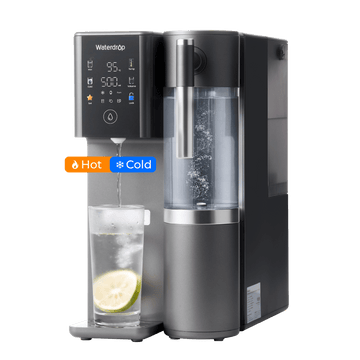 Waterdrop A2 Auftisch Umkehrosmose Wasserfilter mit Heißwasser