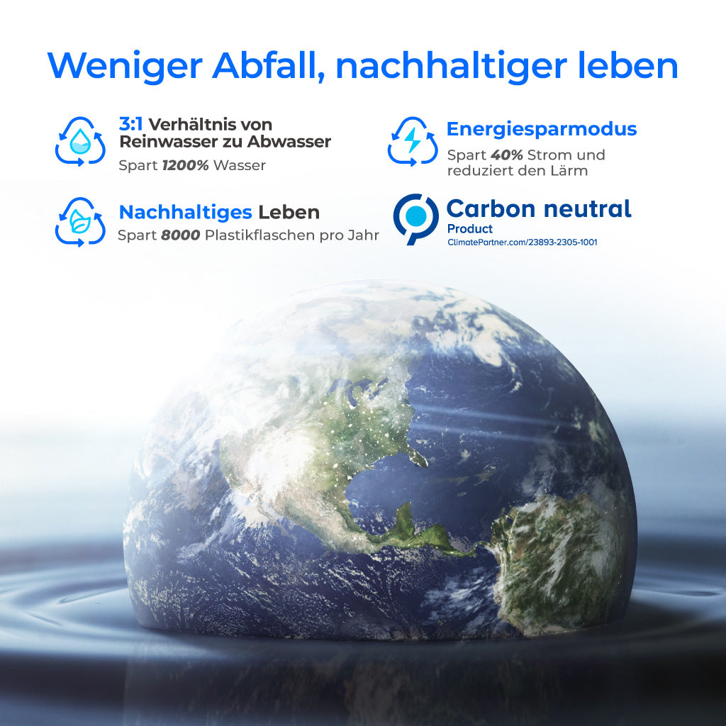 Waterdrop X16 Alkalischer Mineralisierender Umkehrosmose Wasserfilter