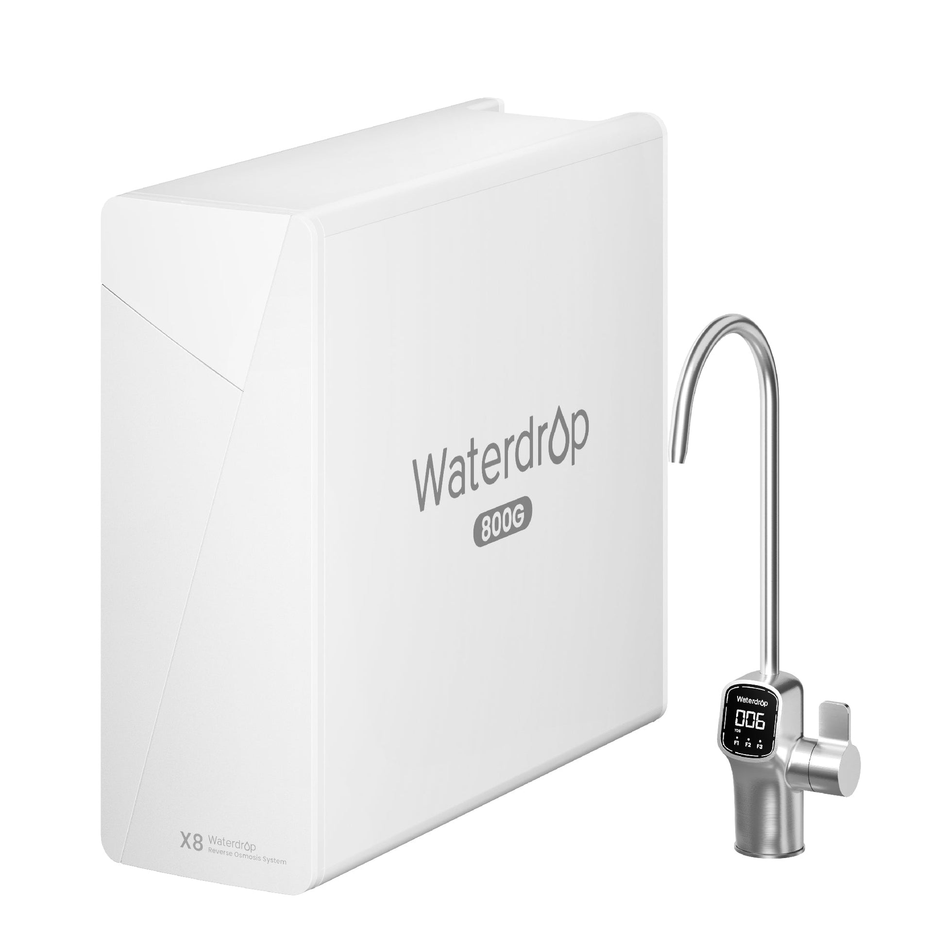 Waterdrop X8 Tankloser Untertisch Umkehrosmose Wasserfilter 800 GPD