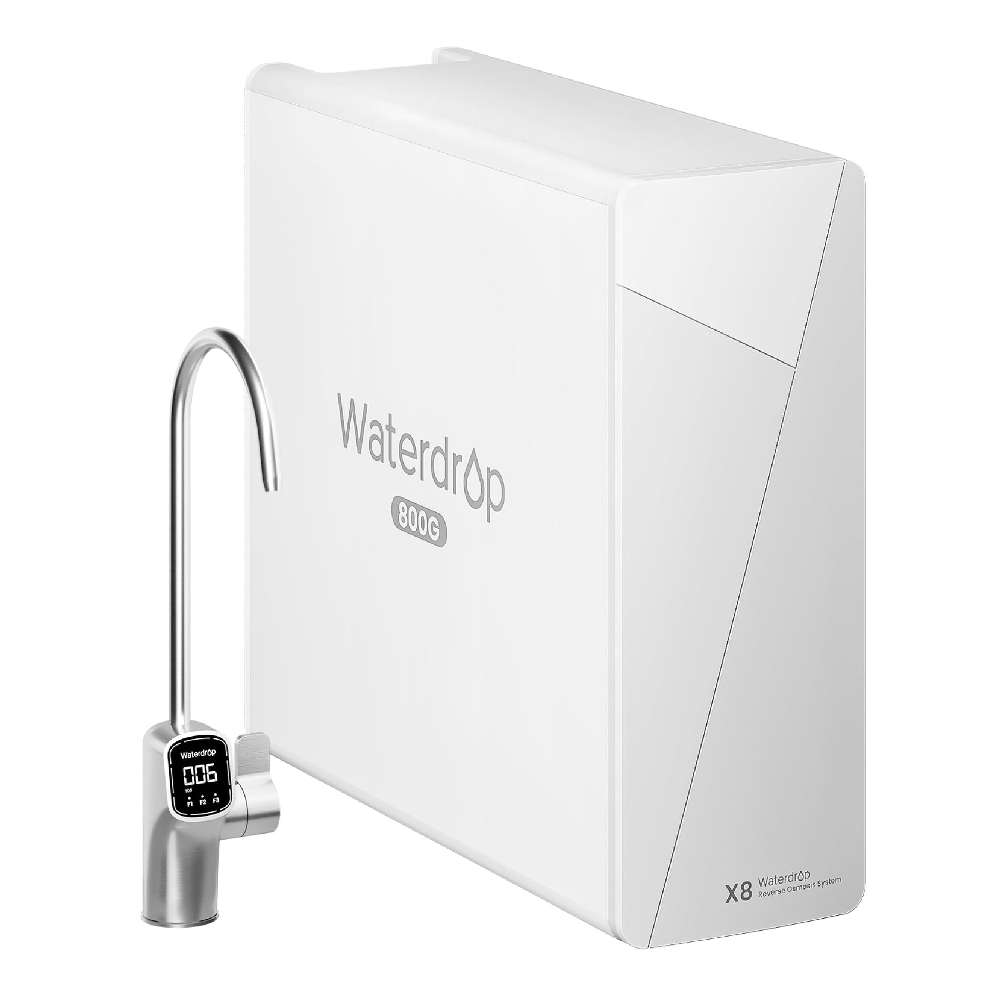 Waterdrop X8 Tankloser Untertisch Umkehrosmose Wasserfilter 800 GPD