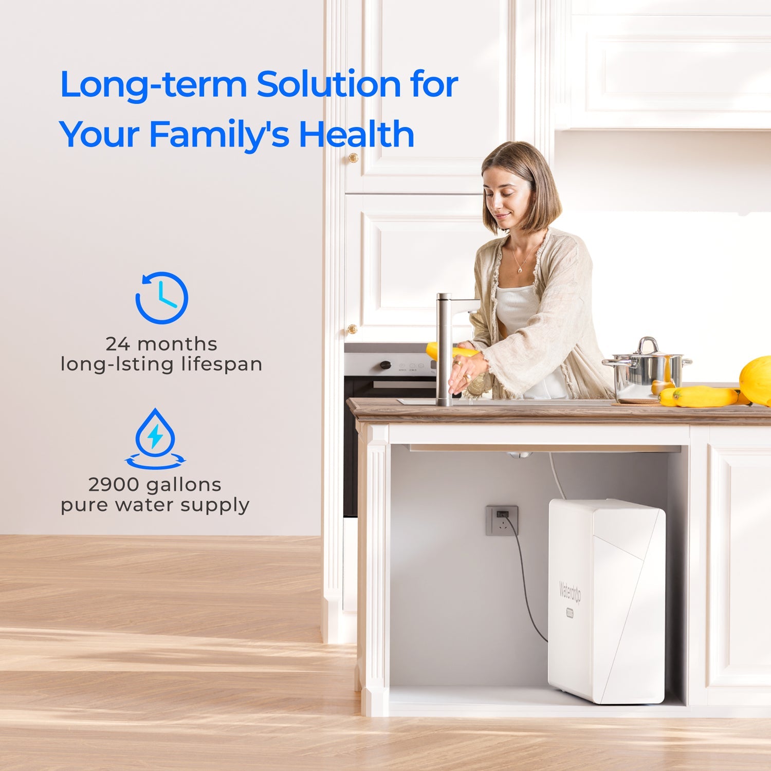 X12-F3 Filter für Waterdrop X12 Umkehrosmoseanlage | 1200 GPD