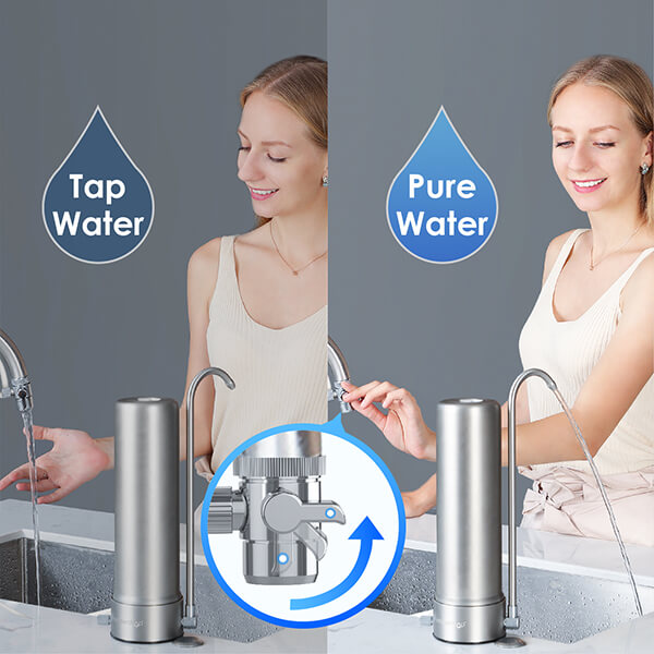Gereinigtes Wasser besorgen