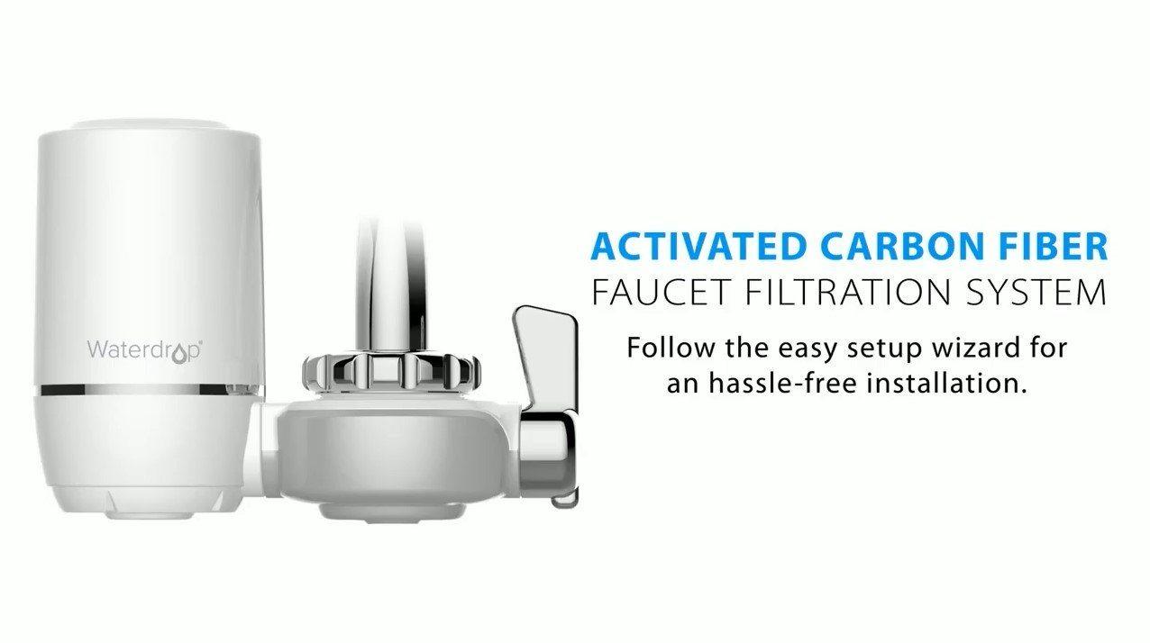 Wasserfall 320-Gallonen langlebiger Wasserhahn-Wasserfilter FC-01