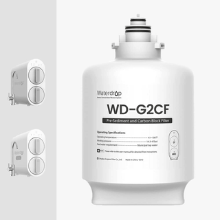 WD-G2CF Filter für Waterdrop G2P600 & G2 Serie Umkehrosmoseanlage Abonnement