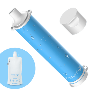 Wasserfilter-Strohhalm für Camping, Wandern, Reisen, Überleben und Notfallvorsorge von Waterdrop