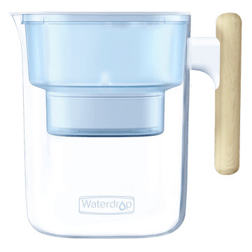 Waterdrop Chubby Pitcher Wasserfilter mit Holzgriff PT-04