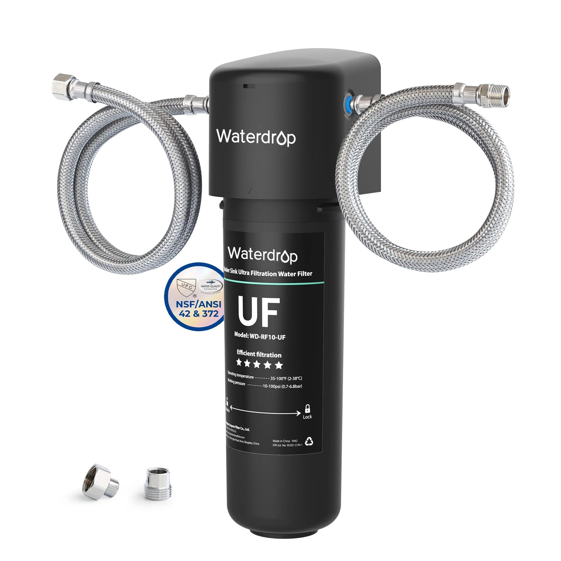 Waterdrop UA-UF 0,01 μm Ultrafiltration Untertisch Wasserfilter