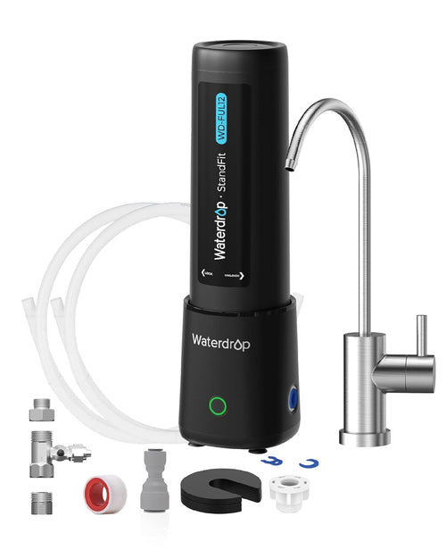 Wassertropfen-UL12B-Unterspülfiltersystem ohne Bohren mit Wasserhahn