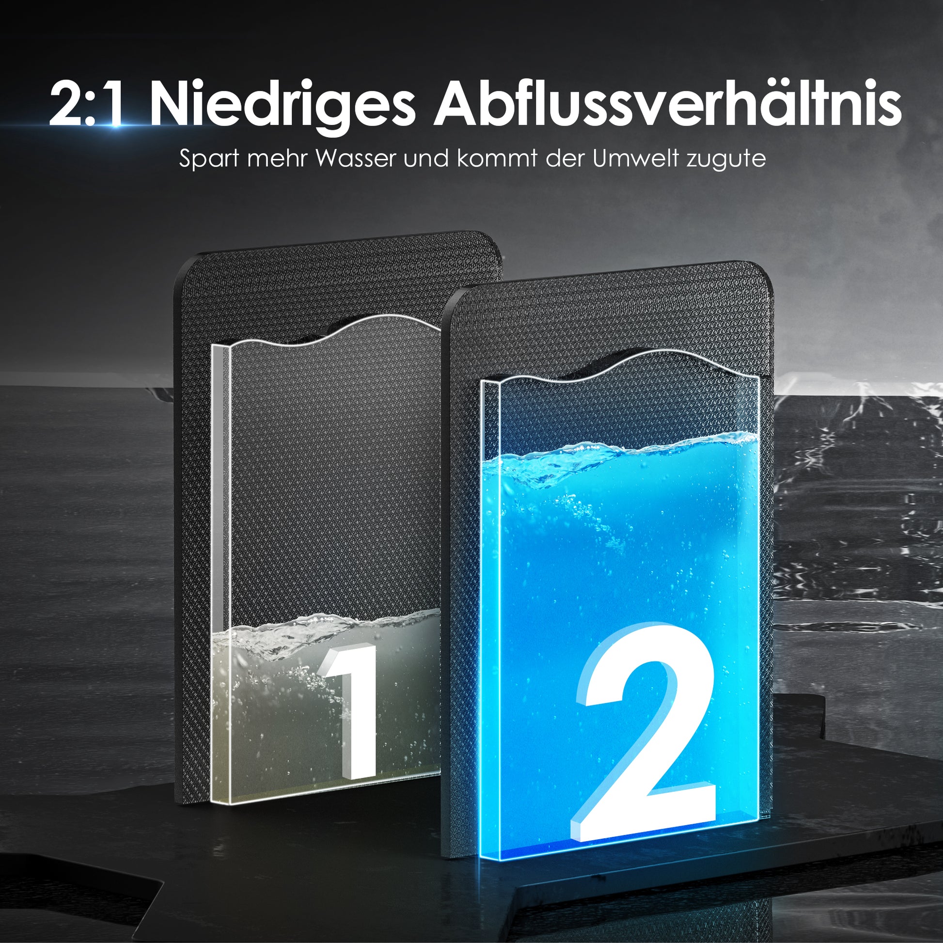 Waterdrop A1 Umkehrosmose Heiß-Kaltwasser-Spender mit RO-Ersatzfilter Combo