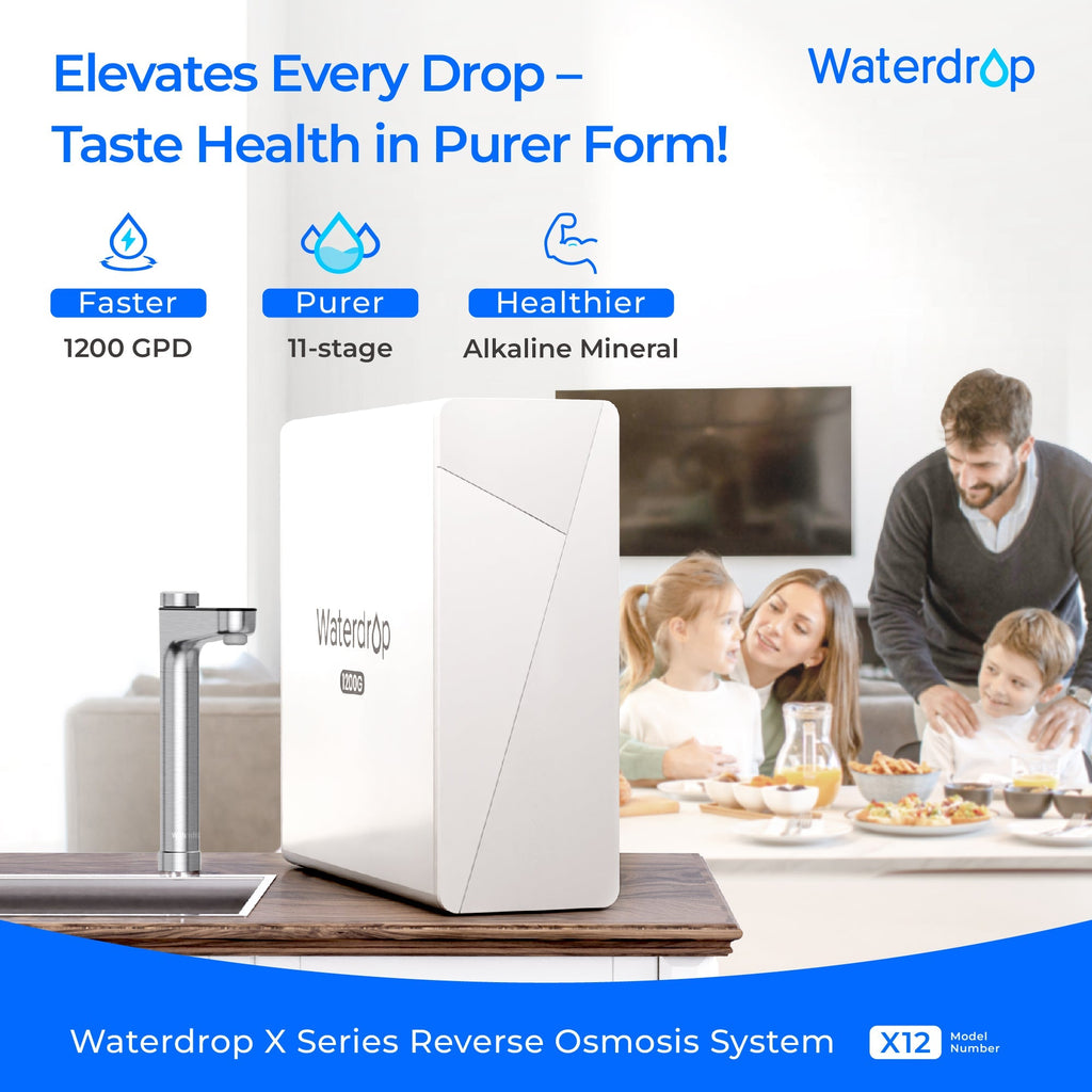 Waterdrop X-Serie Umkehrosmoseanlage, X12-F2