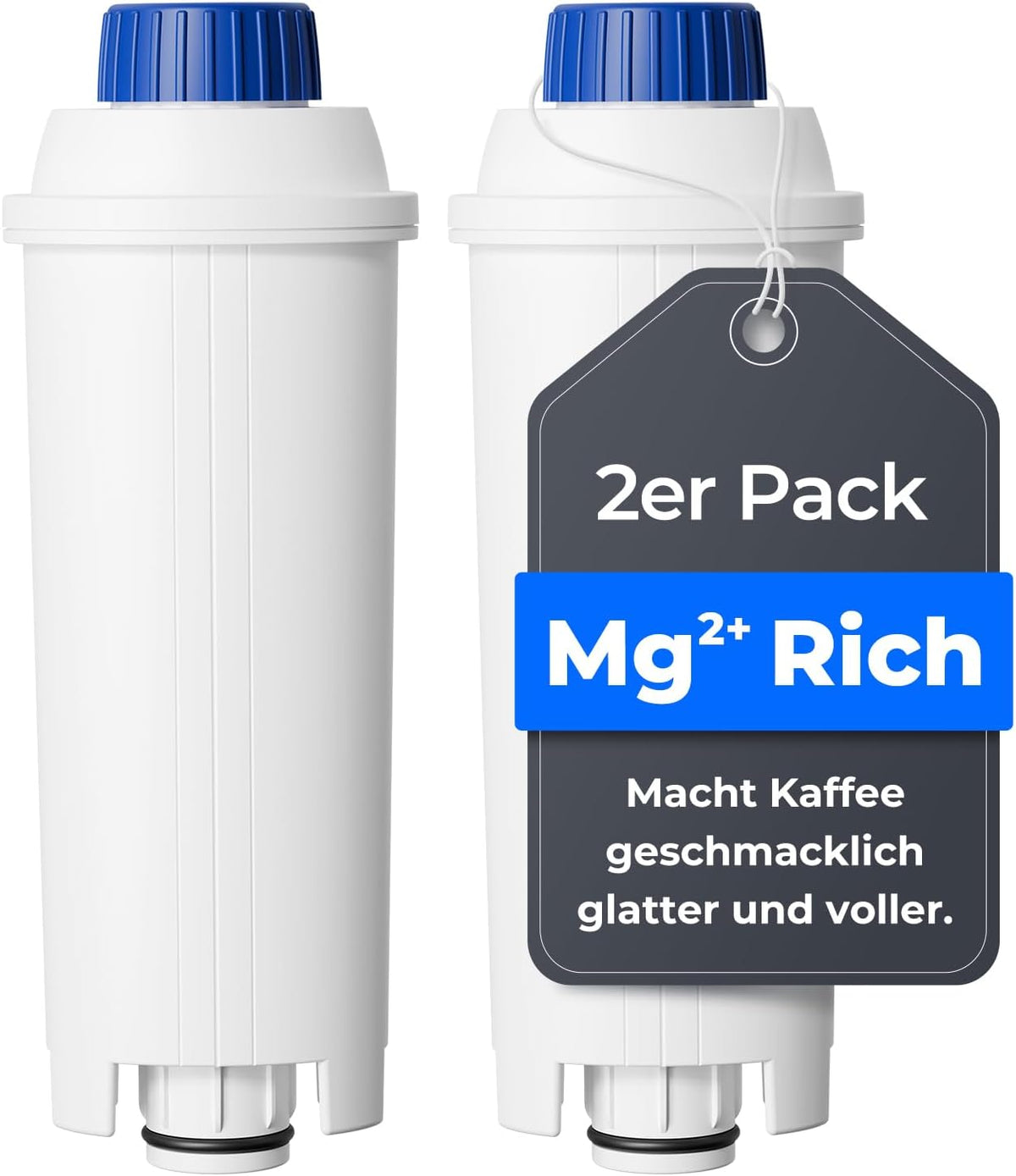Waterdrop Mg²+ Filterpatronen als Ersatz für De'Longhi DLSC002