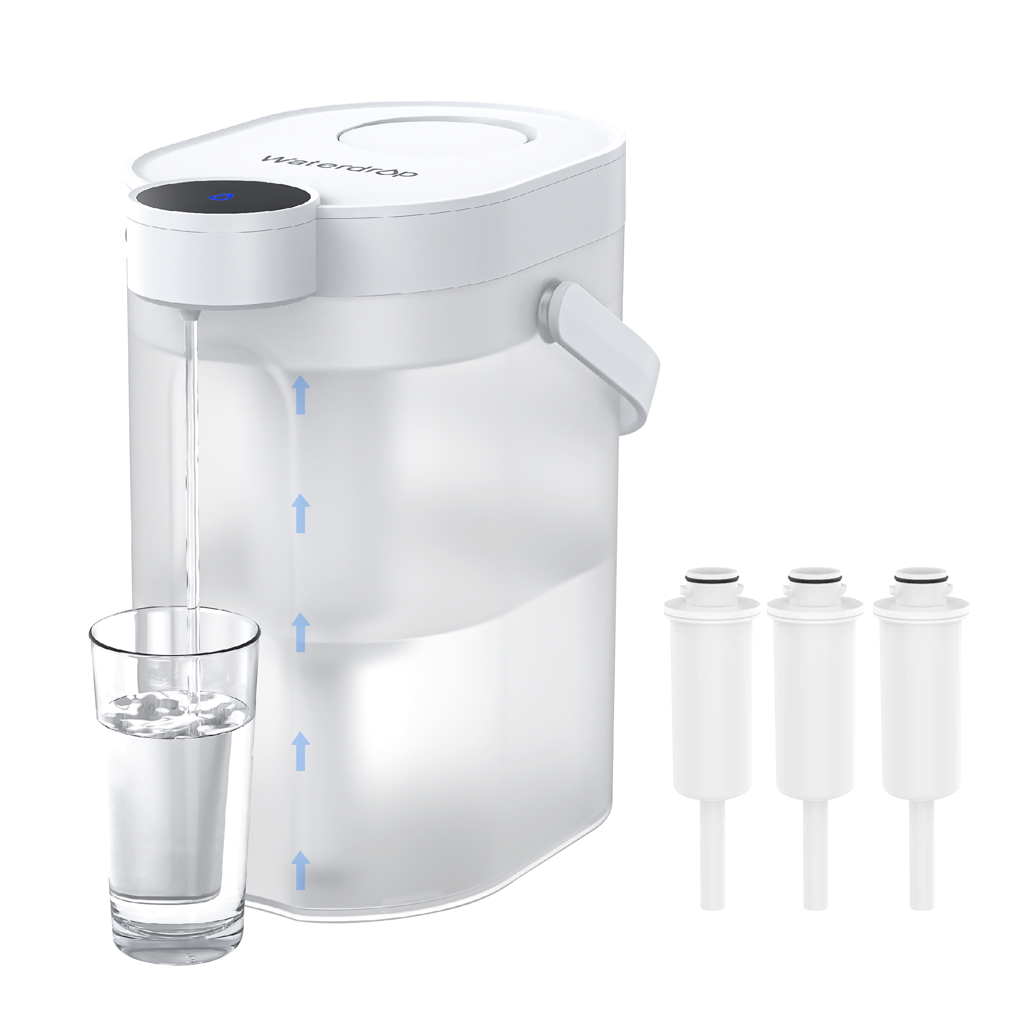 Waterdrop Eelektrisch Wasserspender ED06W, Weich Wasserfilter WD-EWFS 1 year Combo
