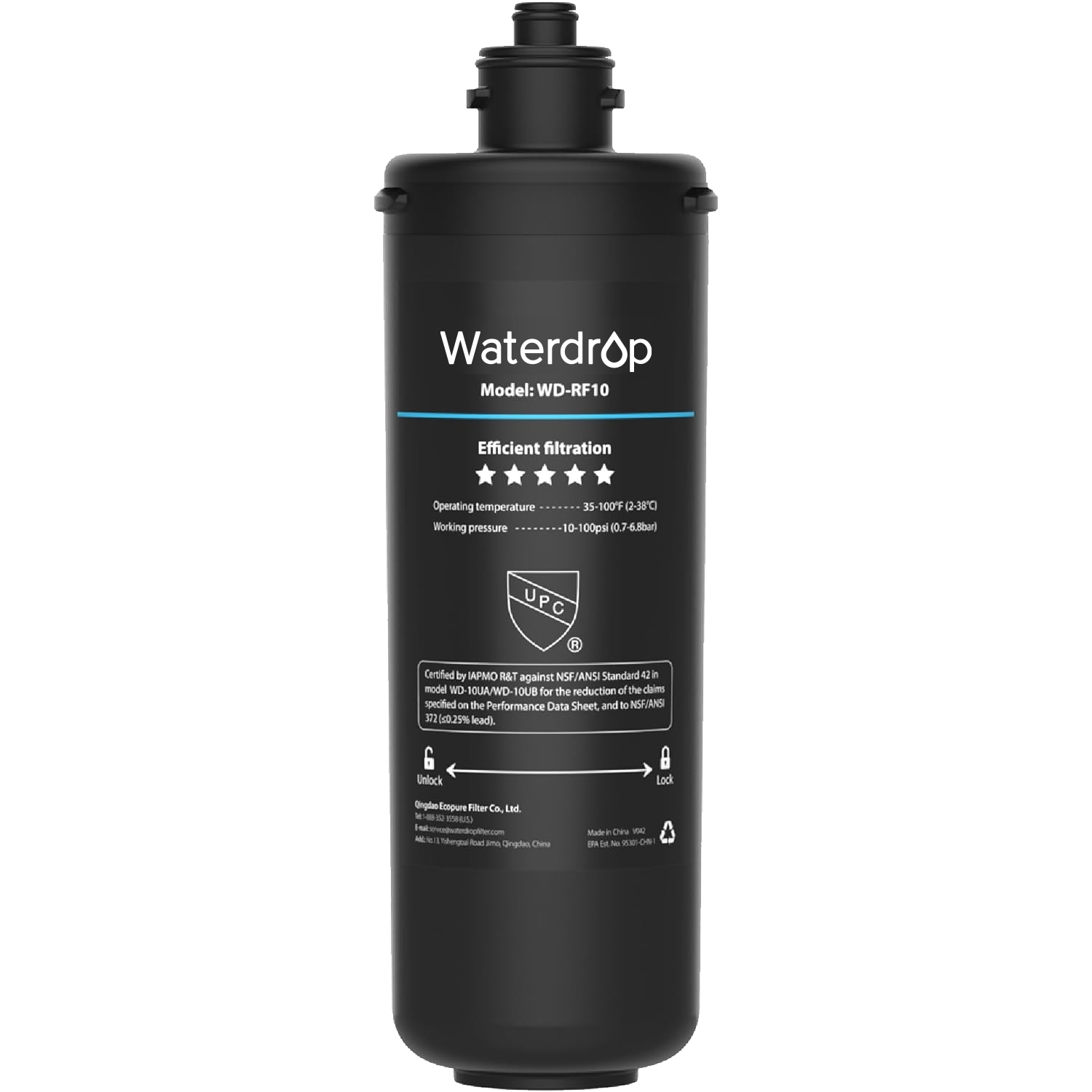 Ersatz-Untertisch-Wasserfilter | WD-RF10 WD-RF15 WD-RF17