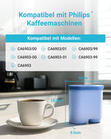 AQUA CREST Filter Ersatz für Philips AquaClean CA6903/10 CA6903/22