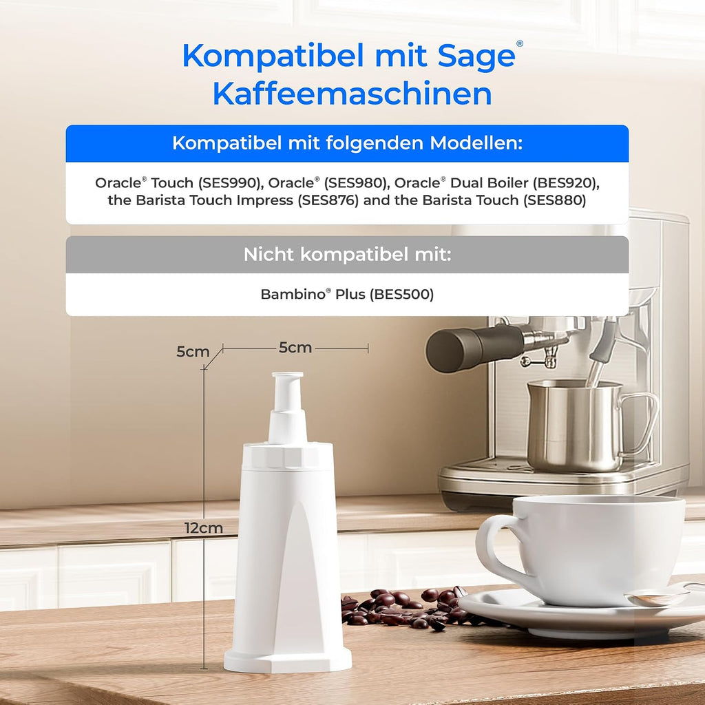 Ersatz für Wassertropfenwasserfilter für Sage-Wasserfilter, Barista Express