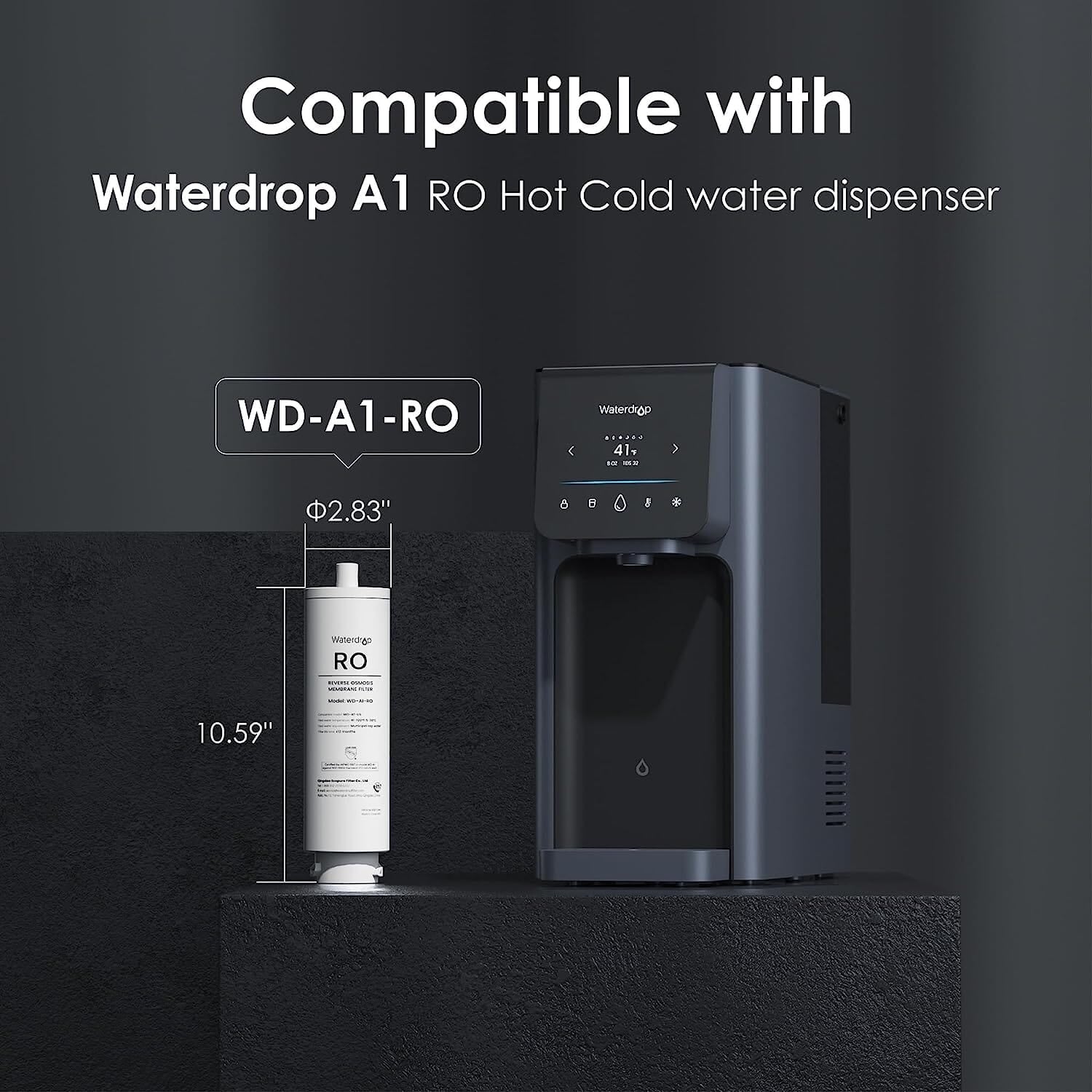 WD-A1-RO Filter for A1 RO Hot-Cold Water System 