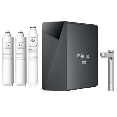 Waterdrop X-Serie Umkehrosmose-System, X16-F1F2, 1-Jahres-Kombi