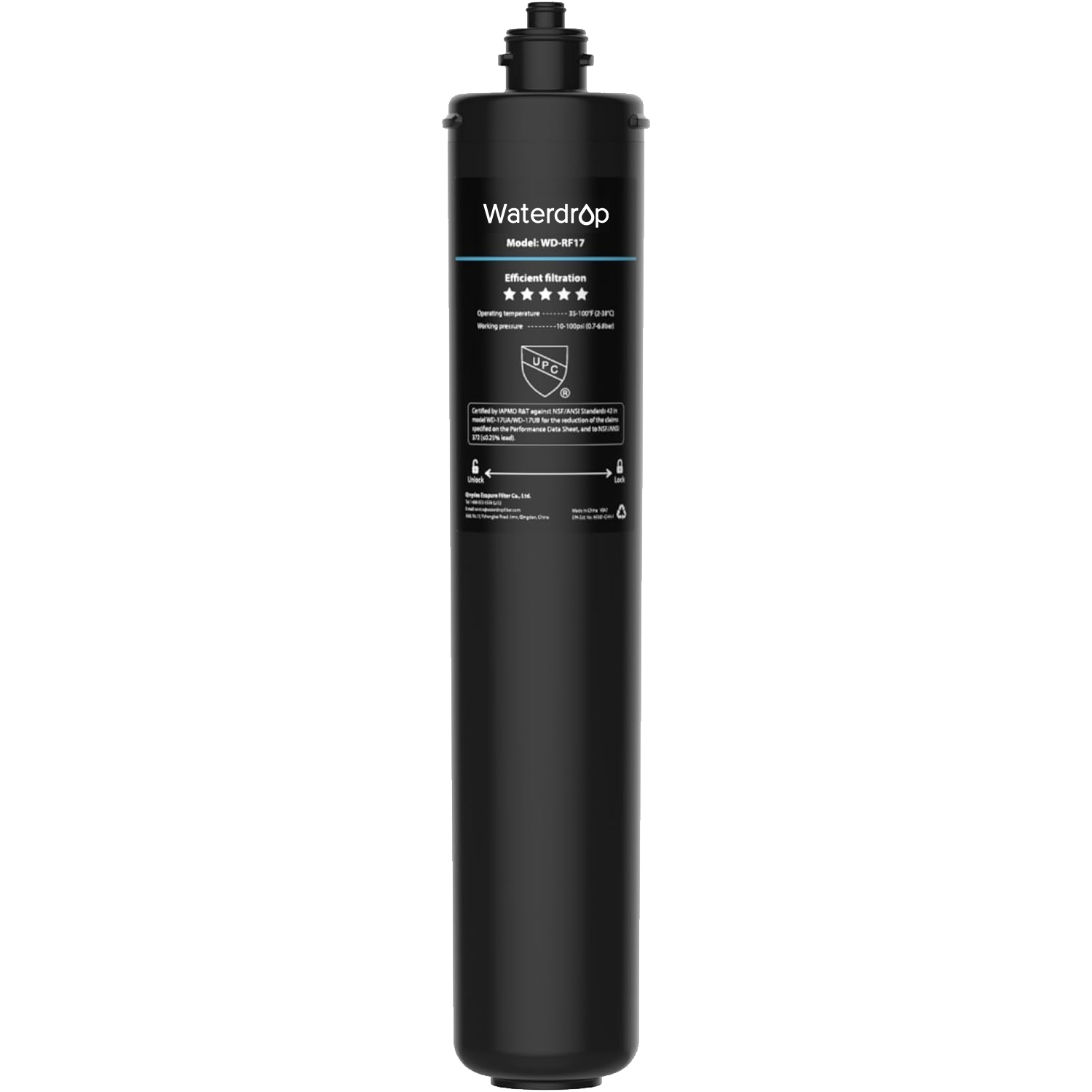 Ersatz-Untertisch-Wasserfilter | WD-RF10 WD-RF15 WD-RF17