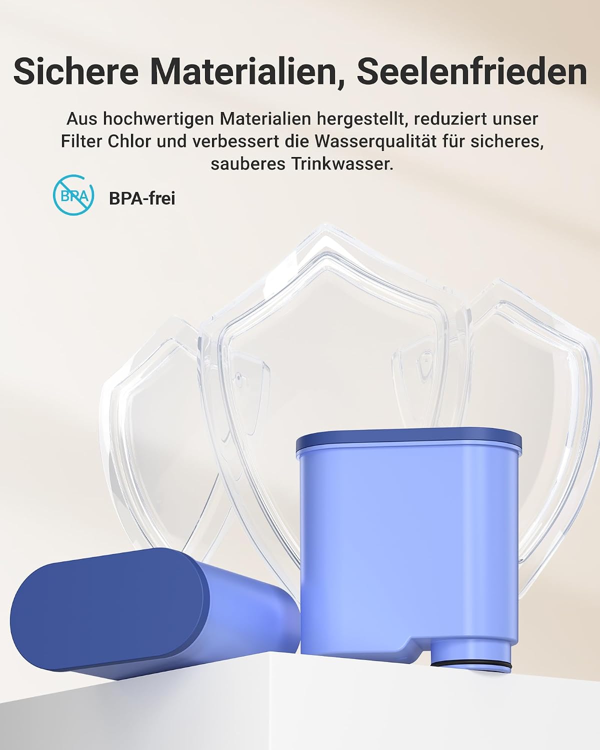 AQUA CREST Filter Ersatz für Philips AquaClean CA6903/10 CA6903/22