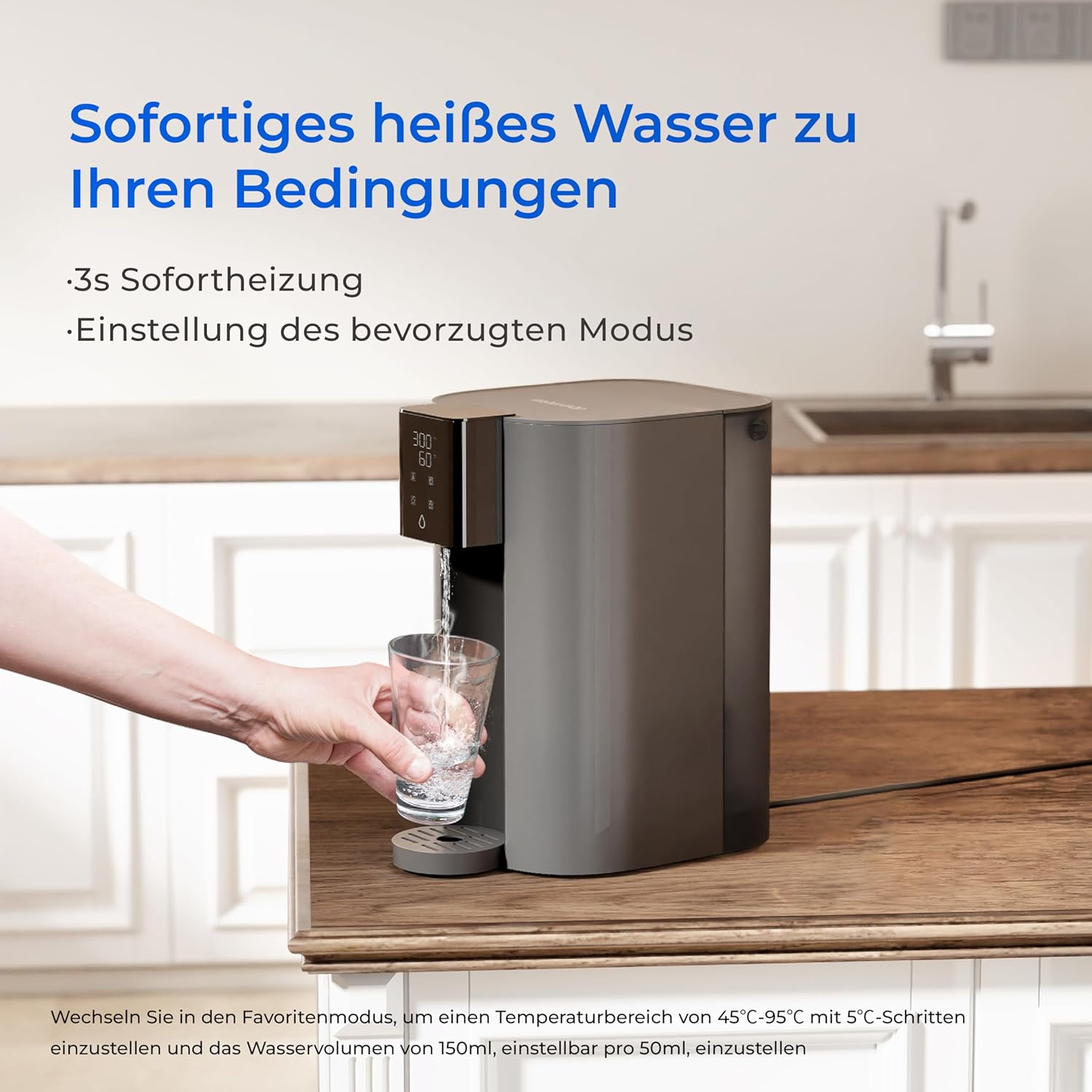 Waterdrop CoreRO: Umkehrosmoseanlage mit sofortigem Heißwasser