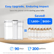 Waterdrop Electric Water Filter, ED02 Countertop Water Filtration System