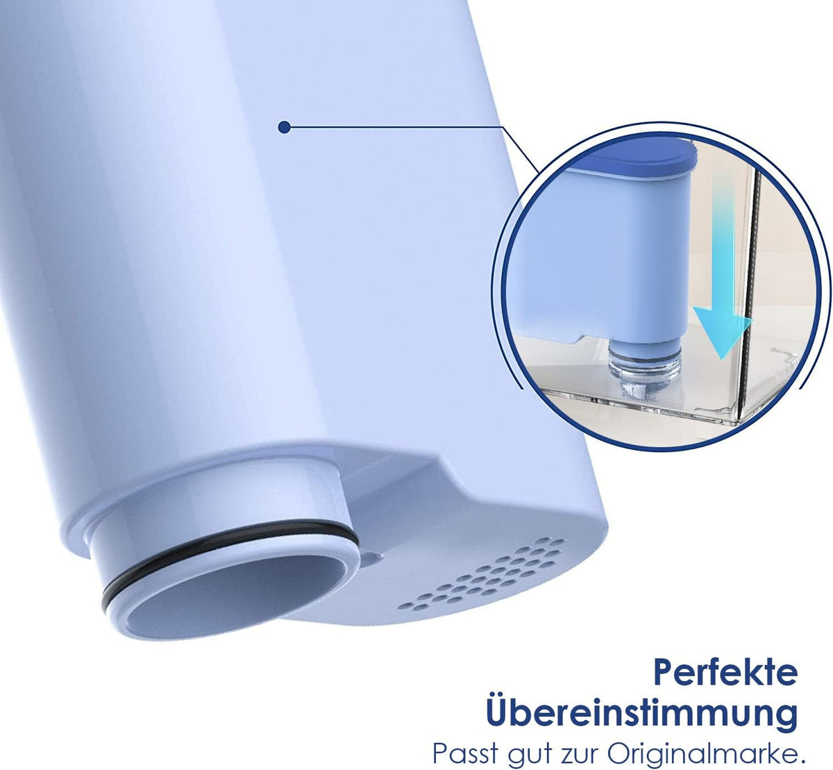 Waterdrop Filter Ersatz für Philips AquaClean CA6903/10 CA6903/22, 4 Pack