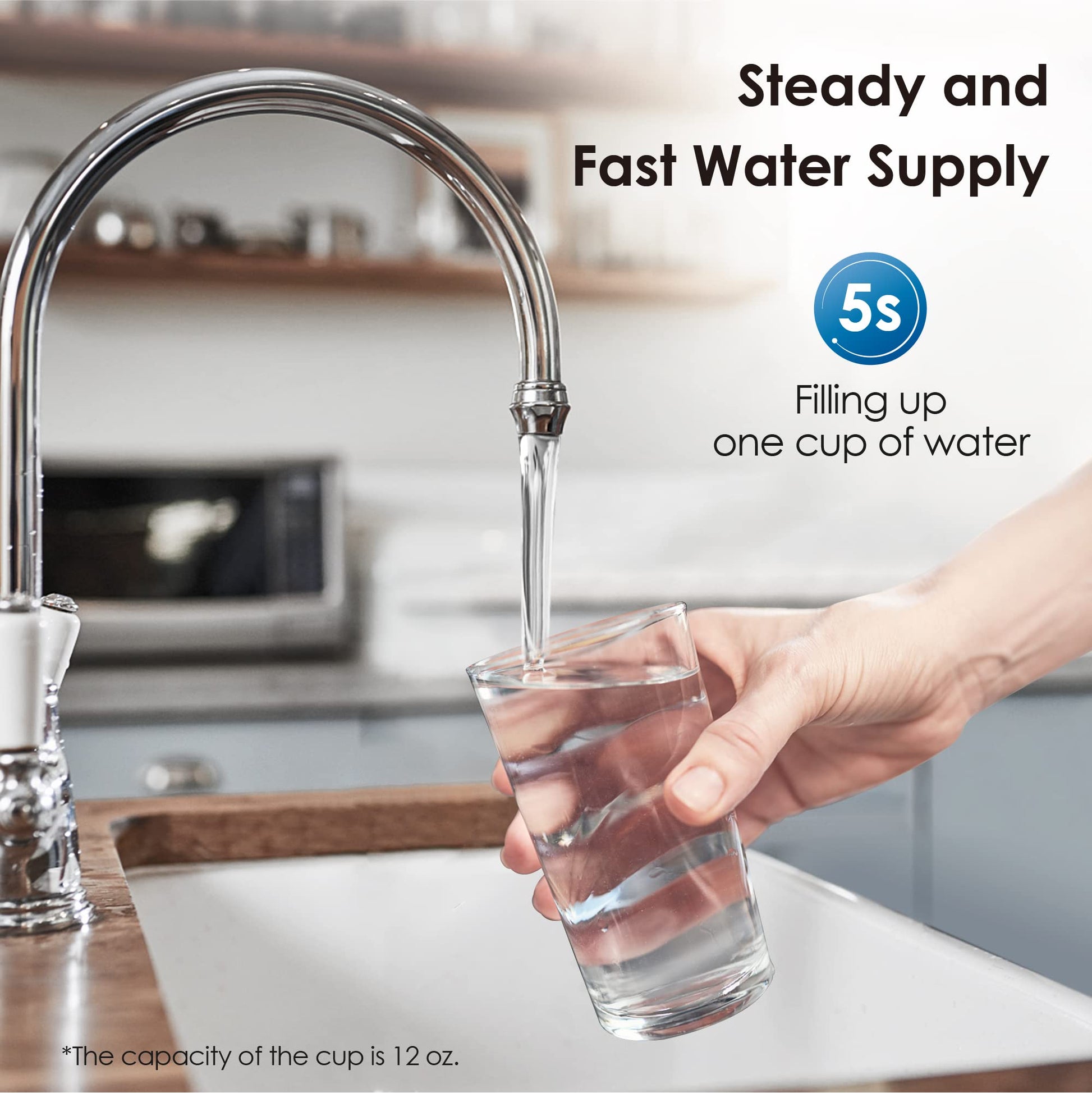 Waterdrop UA-UF 0,01 μm Ultrafiltration Untertisch Wasserfilter
