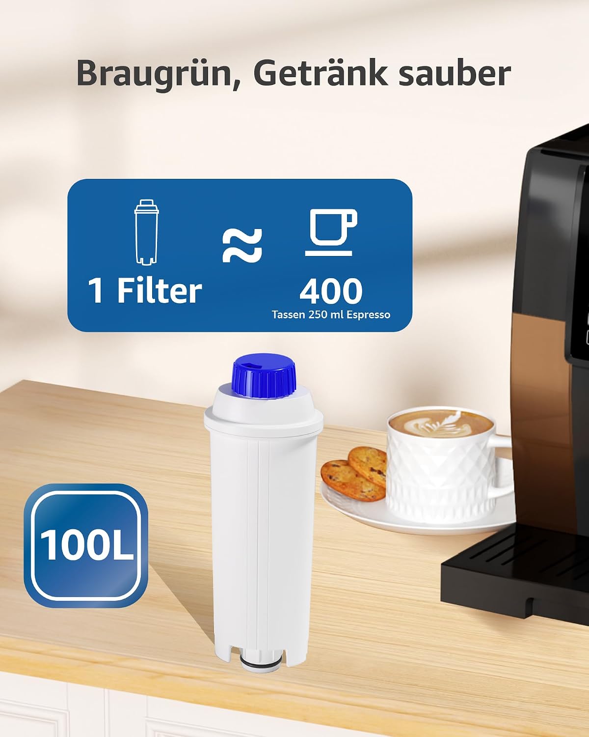 Maxblue  für den De'Longhi-Wasserfilter