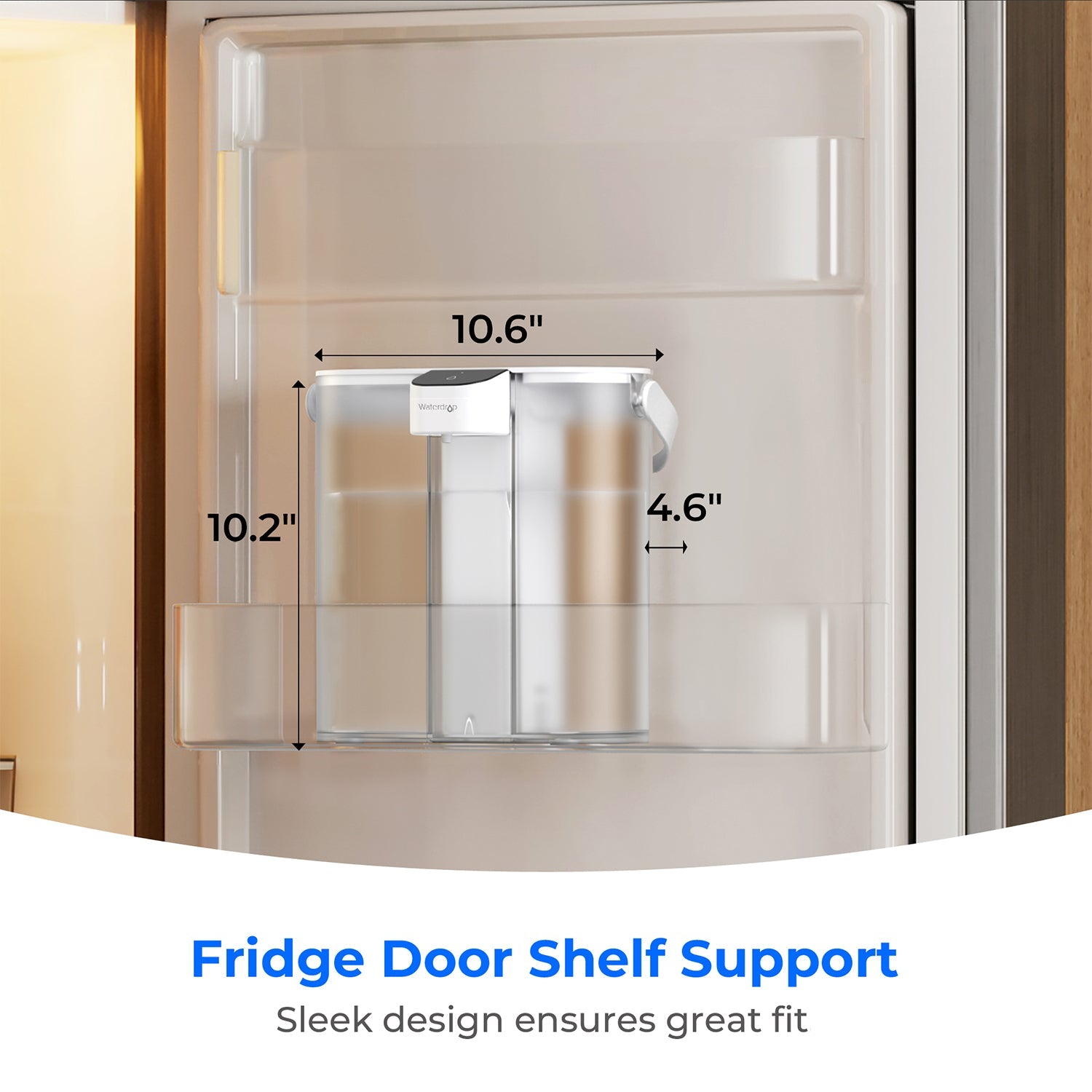 Waterdrop Electric Water Filter, ED02 Countertop Water Filtration System
