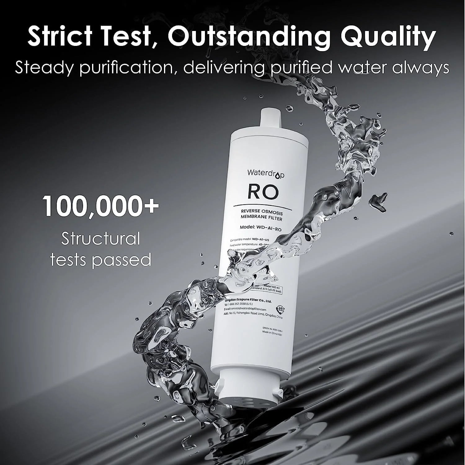 WD-A1-RO Filter for A1 RO Hot-Cold Water System 