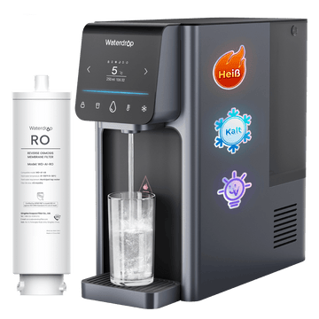 Waterdrop A1 Umkehrosmose Heiß-Kaltwasser-Spender mit RO-Ersatzfilter Combo