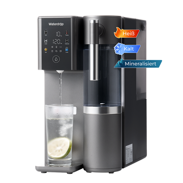 Waterdrop Remineralisierungs-RO-Wasserspender mit Heiß- & Kaltwasser, A2G