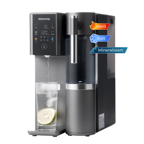 Waterdrop Remineralisierungs-RO-Wasserspender mit Heiß- & Kaltwasser, A2G