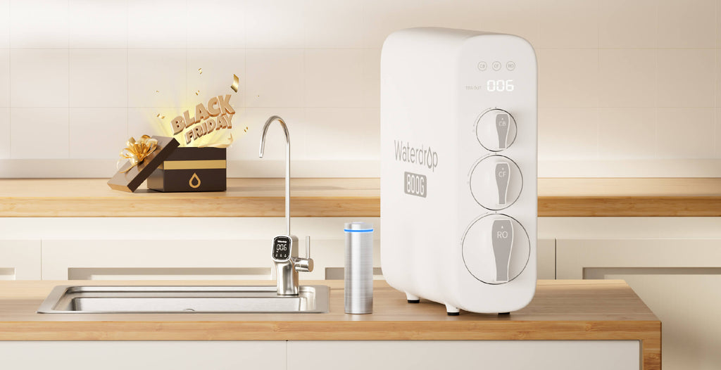 Waterdrop G3P800 Tankloser Umkehrosmose Wasserfilter 800 GPD