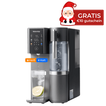 Waterdrop A2 Auftisch Umkehrosmose Wasserfilter mit Heißwasser