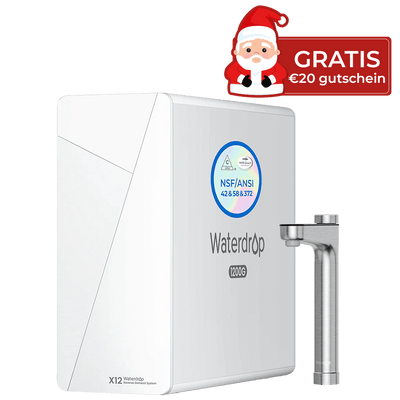 Waterdrop X12 Alkalischer Tankloser Umkehrosmose Wasserfilter 1200 GPD