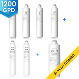 Waterdrop X12 RO Wasserfilter Ersatzfilter Combo Set - 1200GPD