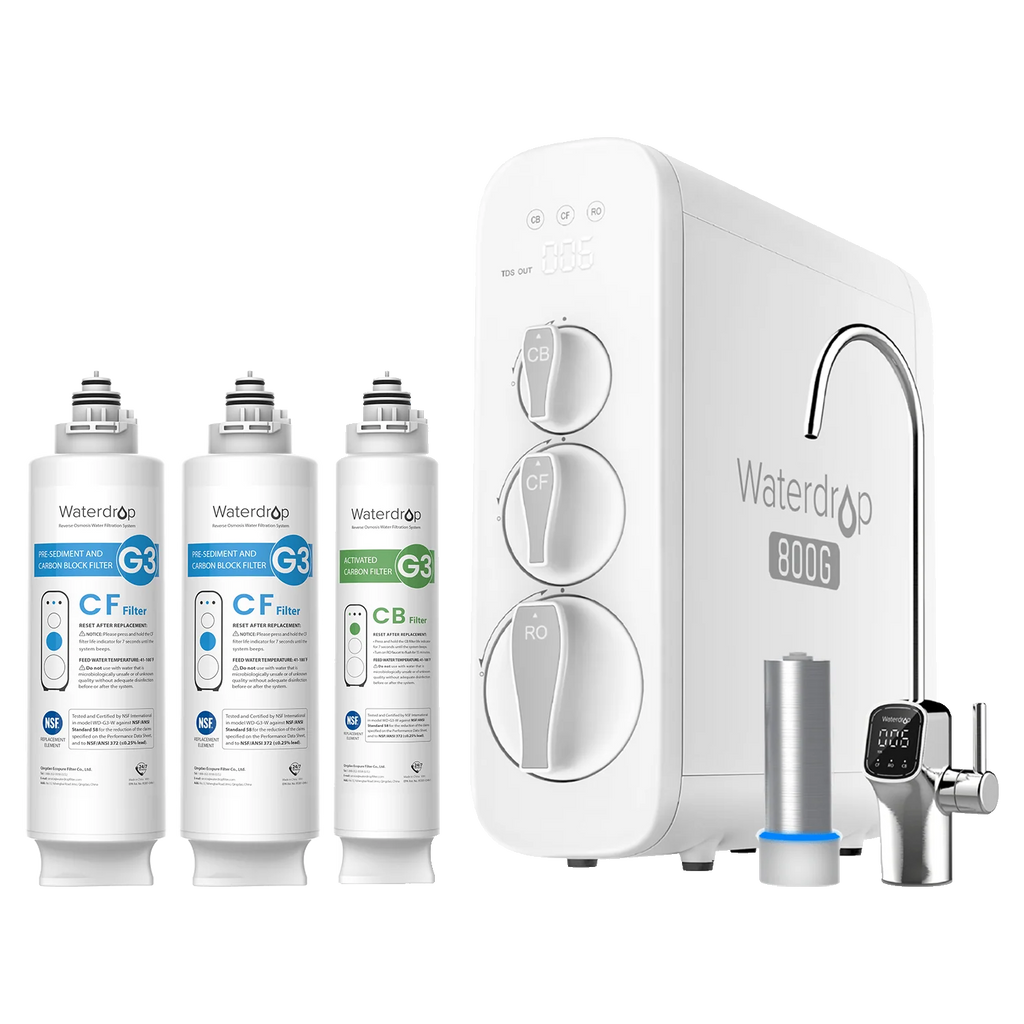 Waterdrop G3P800 Tankloses RO-System - Zusätzliches 1 weiteres Jahr