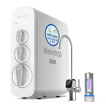 800 GPD Tankloses RO-System mit UV-Sterilisationslicht - Waterdrop G3P800