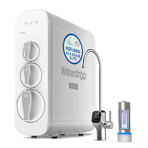 Waterdrop G3P800 Tankloser Umkehrosmose Wasserfilter 800 GPD
