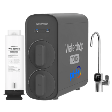 Waterdrop G5P700A Alkalischer Umkehrosmose Wasserfilter 700 GPD mit RO-Ersatzfilter Combo
